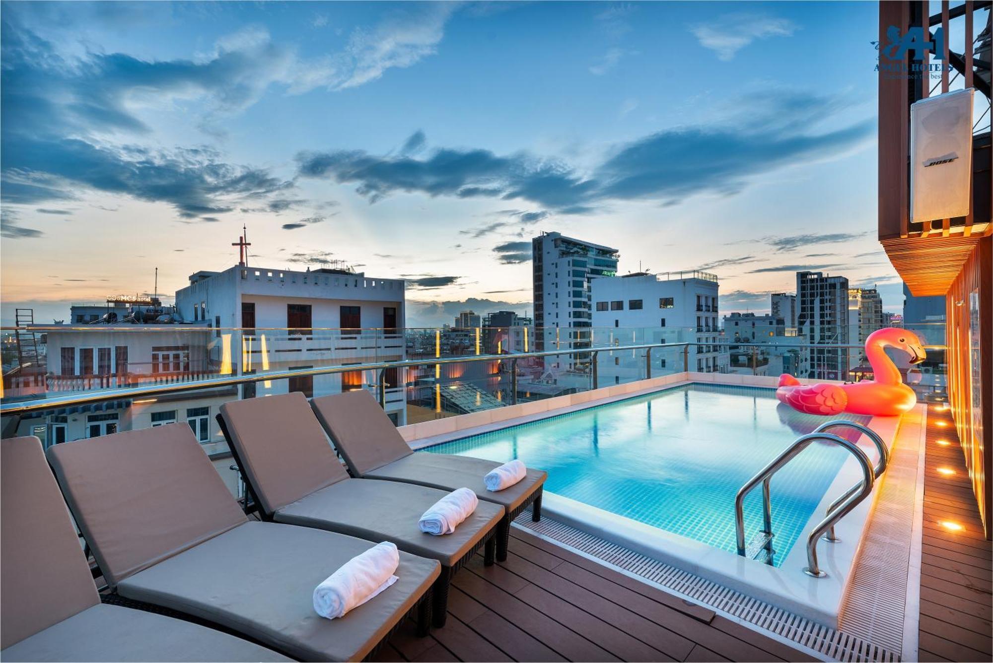Angel Hotels Beach Danang מראה חיצוני תמונה